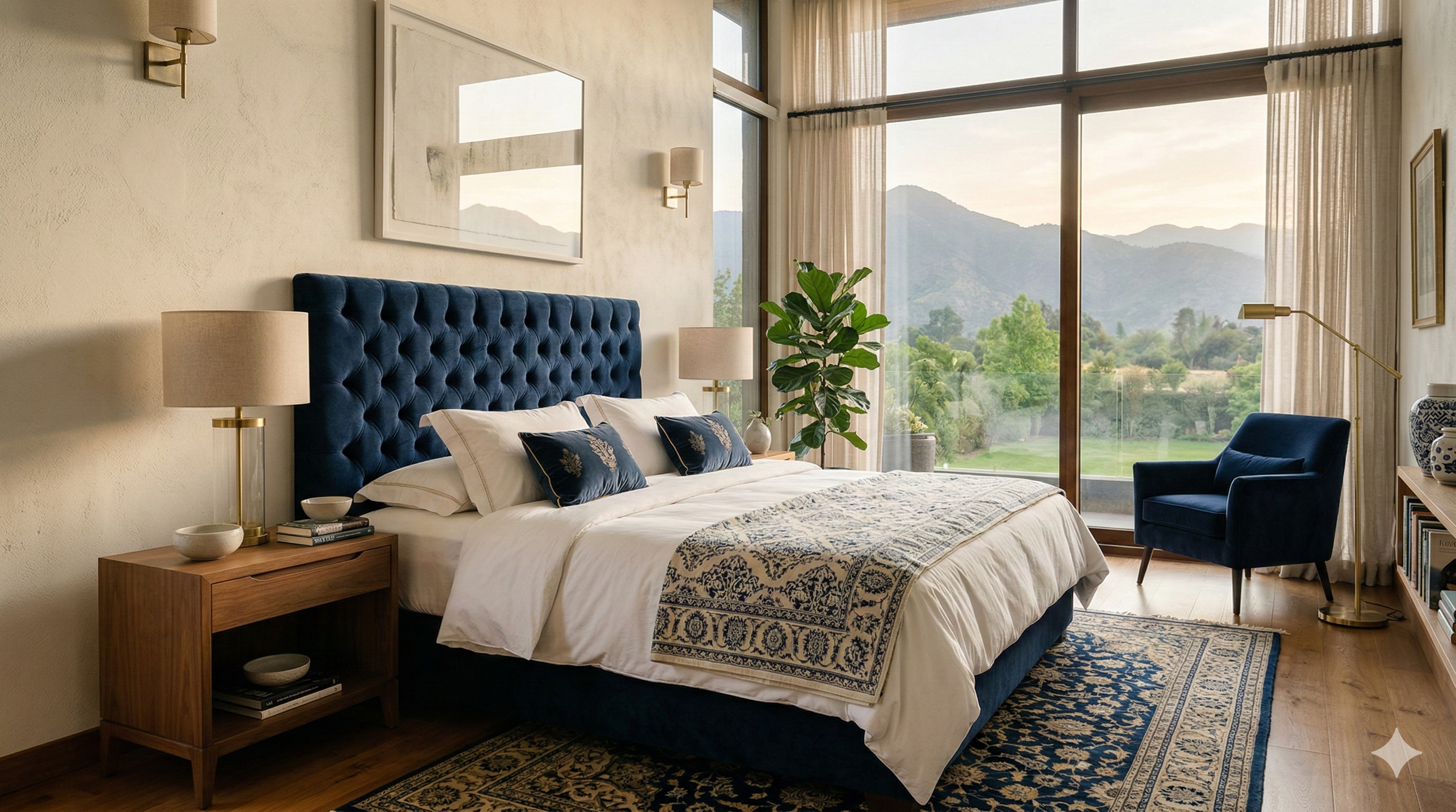 Respaldos de Cama tapizados a medida para dormitorios con diseño personalizado