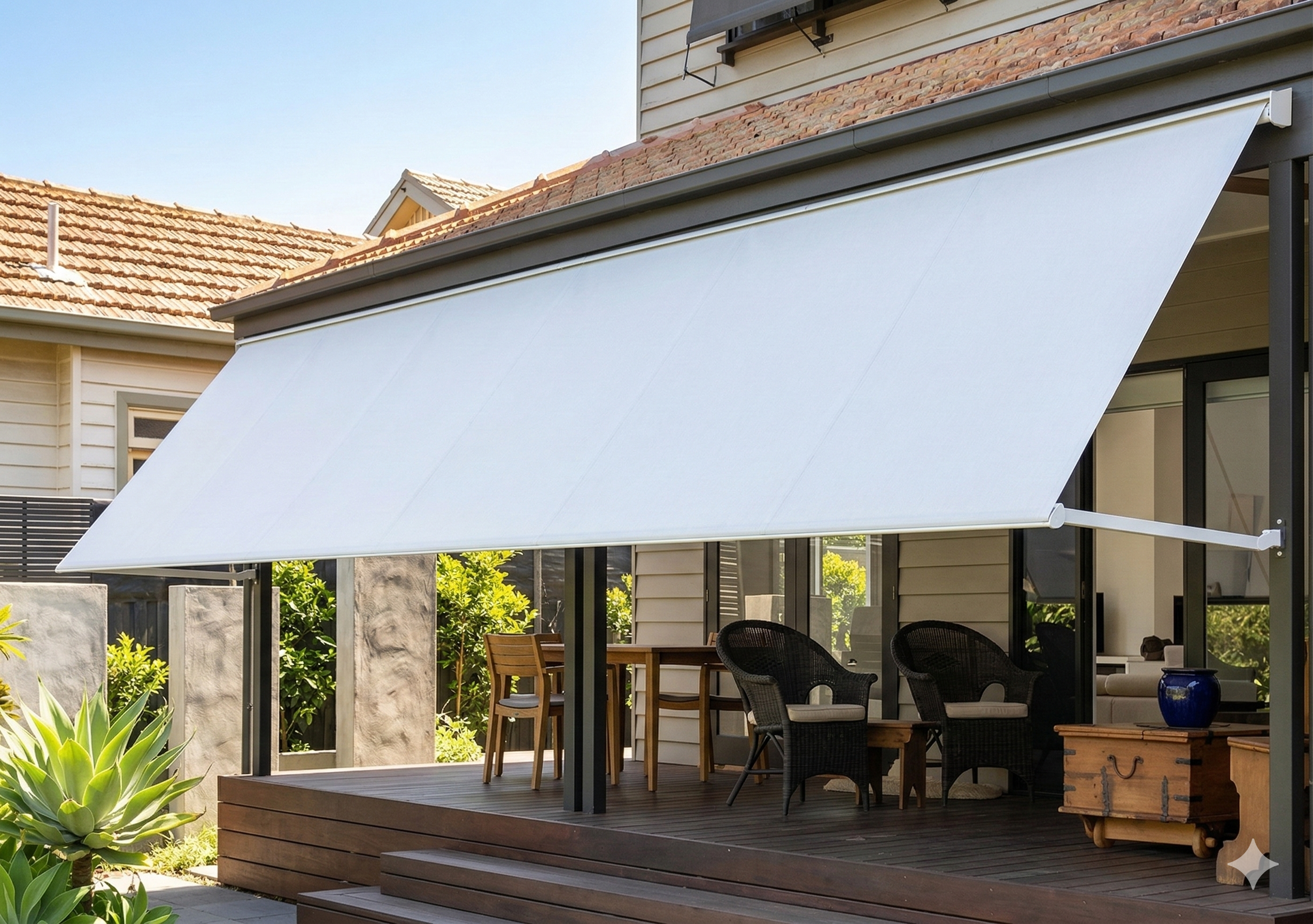 Toldos Pivotantes articulados, solución ideal para espacios reducidos